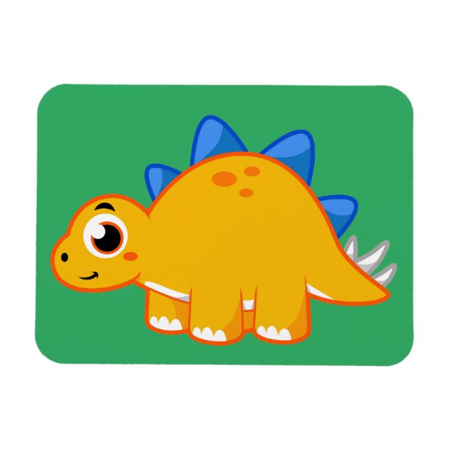 Ljud av en Stegosaurus. Magnet (Horisontell)