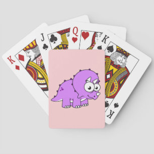 Ljud av en triceratops. casinokort