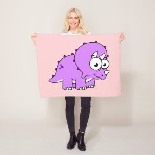 Ljud av en triceratops. fleecefilt