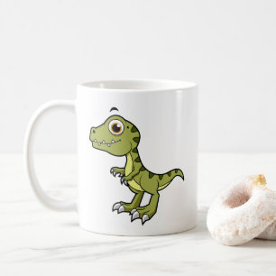 Ljud av en Tyrannosaurus Rex. Kaffemugg