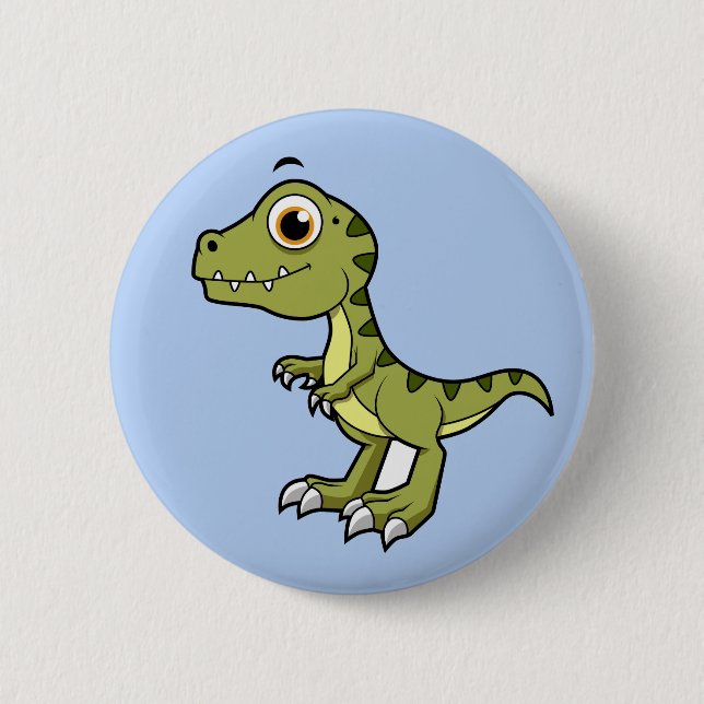 Ljud av en Tyrannosaurus Rex. Knapp (Framsida)