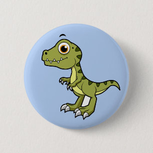 Ljud av en Tyrannosaurus Rex. Knapp