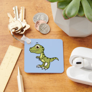 Ljud av en Tyrannosaurus Rex. Nyckelring
