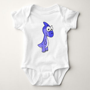 Ljud av parasaurolophus dosinosaur. 2 t shirt