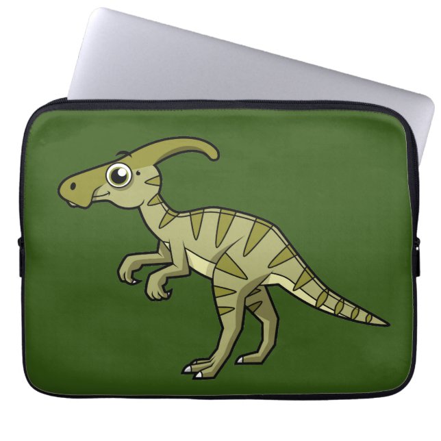 Ljud av parasaurolophus dosinosaur. 3 laptop fodral (Framsidan)