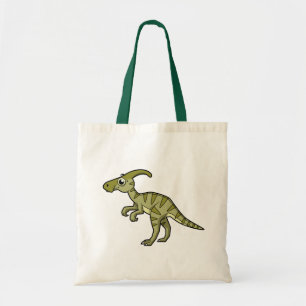 Ljud av parasaurolophus dosinosaur. 3 tygkasse