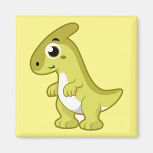 Ljud av parasaurolophus dosinosaur. magnet