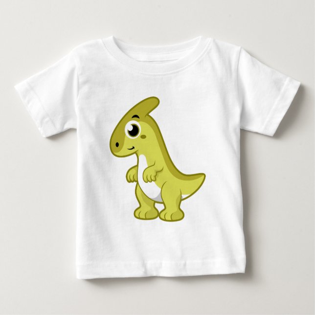 Ljud av parasaurolophus dosinosaur. t shirt (Framsida)