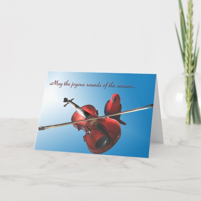 Ljud av säsongen helgkort (Framsida)