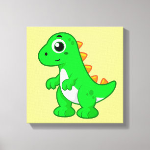 Ljud av Tyrannosaurus Rex. Canvastryck