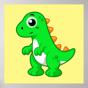 Ljud av Tyrannosaurus Rex. Poster