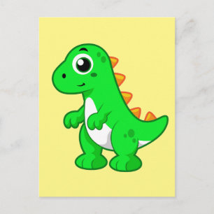 Ljud av Tyrannosaurus Rex. Vykort