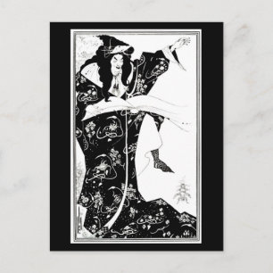 Ljud av vykort-Vintage-Aubrey Beardsley 7 Vykort