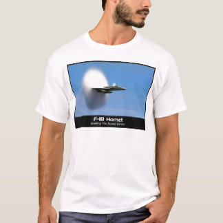 Ljud- bålgeting för bang F-18 T-shirt