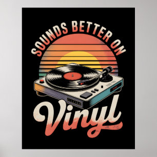Ljud bättre på vinyl poster