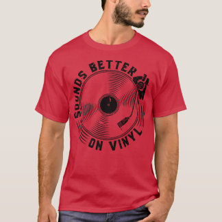 Ljud bättre på vinylregister 1 t shirt
