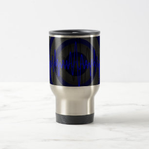 Ljud Blue Mörk resedator mugg