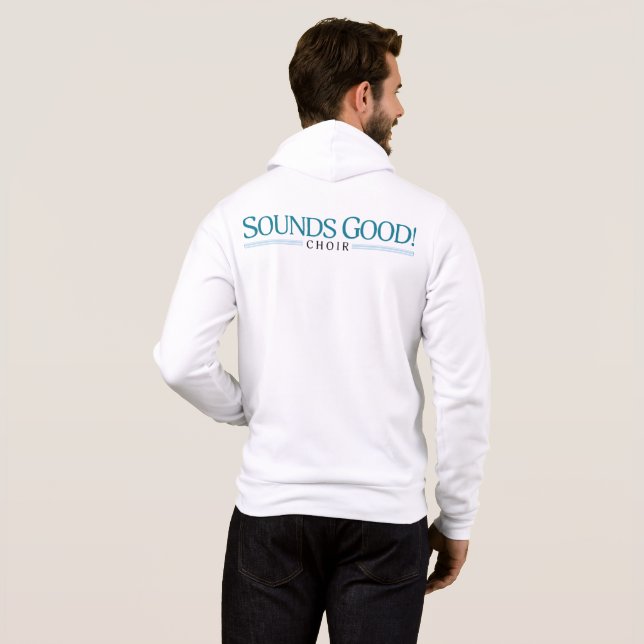 Ljud Bra! Korrigera uppåt med Logotyp bakåt T Shirt (Hel baksida)
