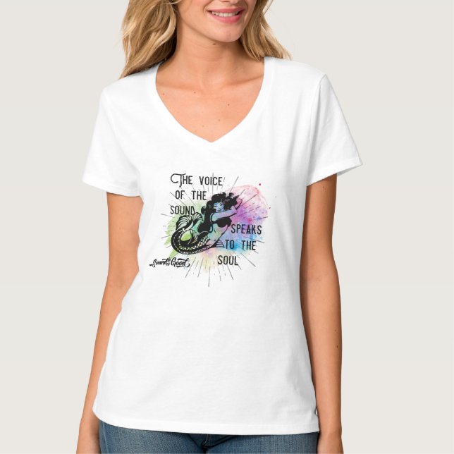 Ljud bra uttrycka av den solida t-shirt (Framsida)