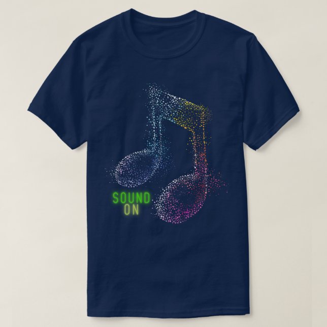 Ljud den t shirt (Design framsida)