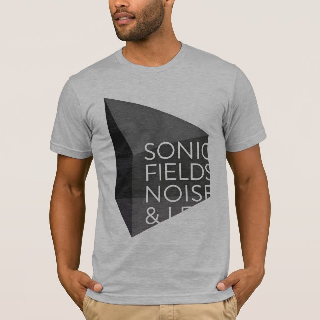 Ljud- fält tee shirt (Framsida)