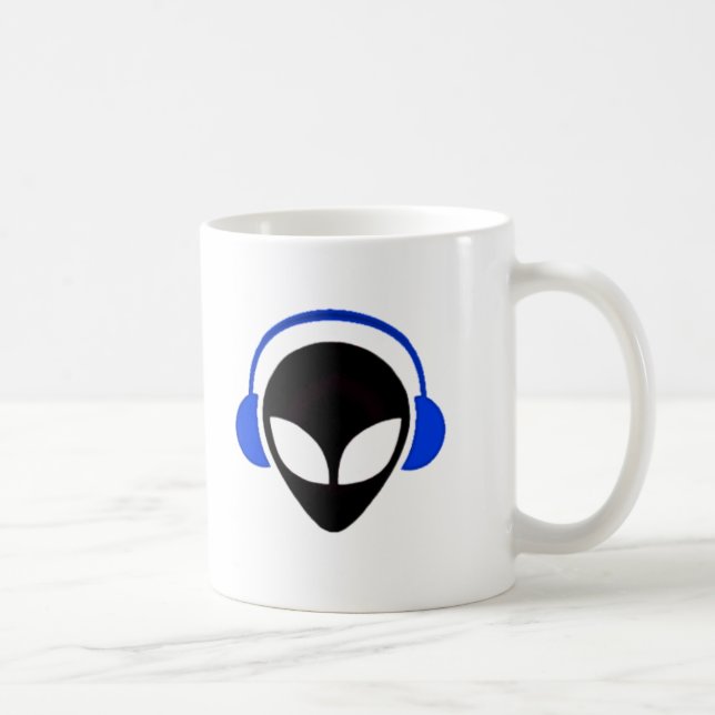 Ljud- främmande logotyp kaffemugg (Höger)