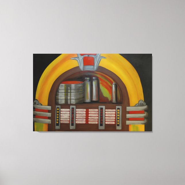 Ljud från 60-talet canvastryck (Framsida)