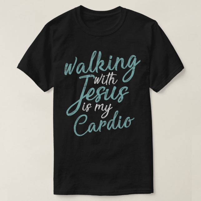 Ljud från Christian Workout Gift Jesus Kristus Pra T Shirt (Design framsida)