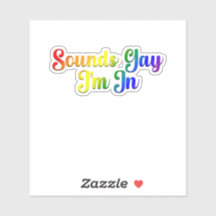 Ljud Gay I är i - HBT-Pride