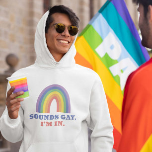 Ljud Gay I är i Hoodie