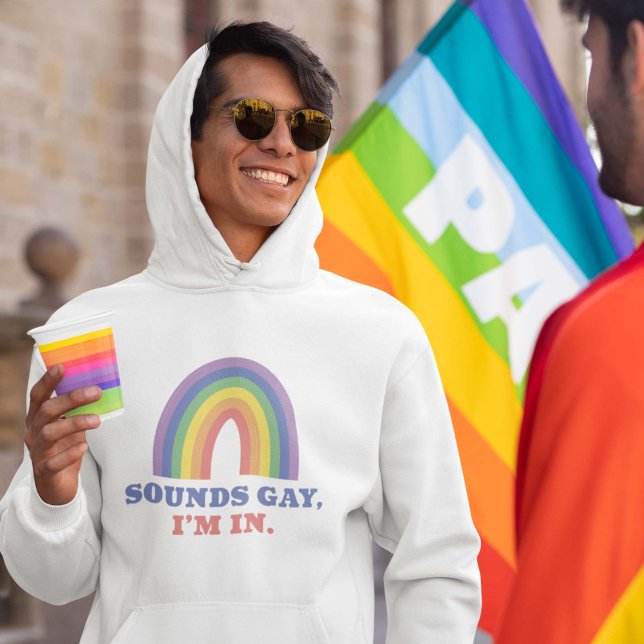 Ljud Gay I är i Hoodie (sounds gay I'm in hoodie gay pride)