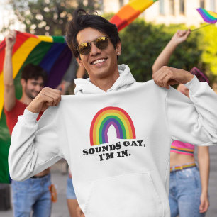 Ljud Gay I är i Hoodie
