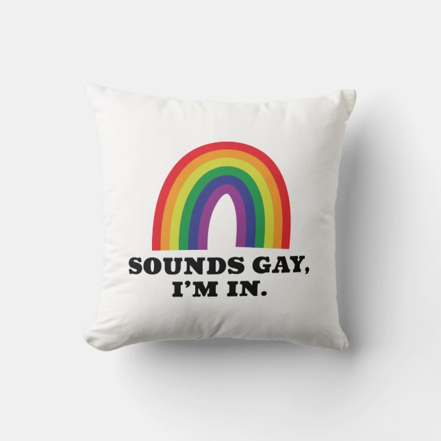 Ljud Gay I är i Kudde (Framsida)