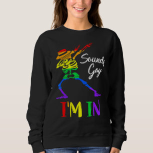 Ljud Gay I är i LGBT Gay pride Transgender Dance T Shirt