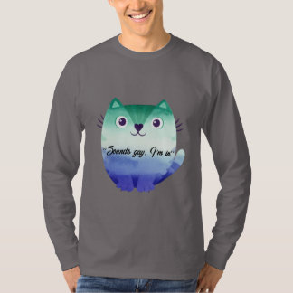 Ljud Gay I är i - Pride T Shirt