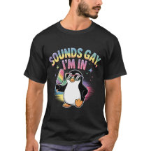 Ljud Gay I är i Pridets månadsdesign - Penguin