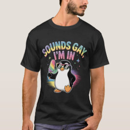 Ljud Gay I är i Pridets månadsdesign - Penguin T Shirt