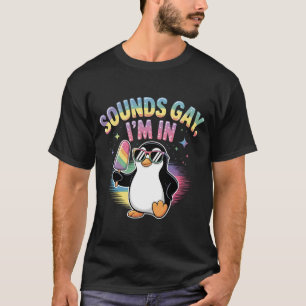 Ljud Gay I är i Pridets månadsdesign - Penguin T Shirt