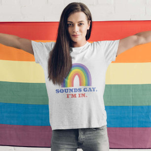 Ljud Gay I är i T Shirt