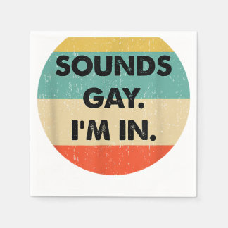 Ljud Gay II i Pappersservett