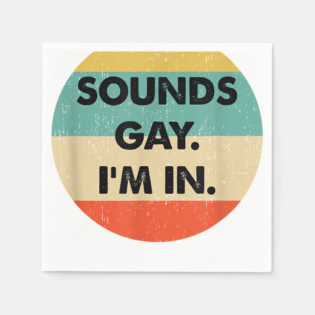 Ljud Gay II i Pappersservett (Framsidan)