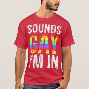 Ljud Gay IIm-gåvor till hbt-Priden T Shirt