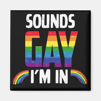 Ljud gay jag är i magnet