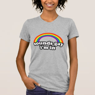 Ljud Gay jag är i T Shirt