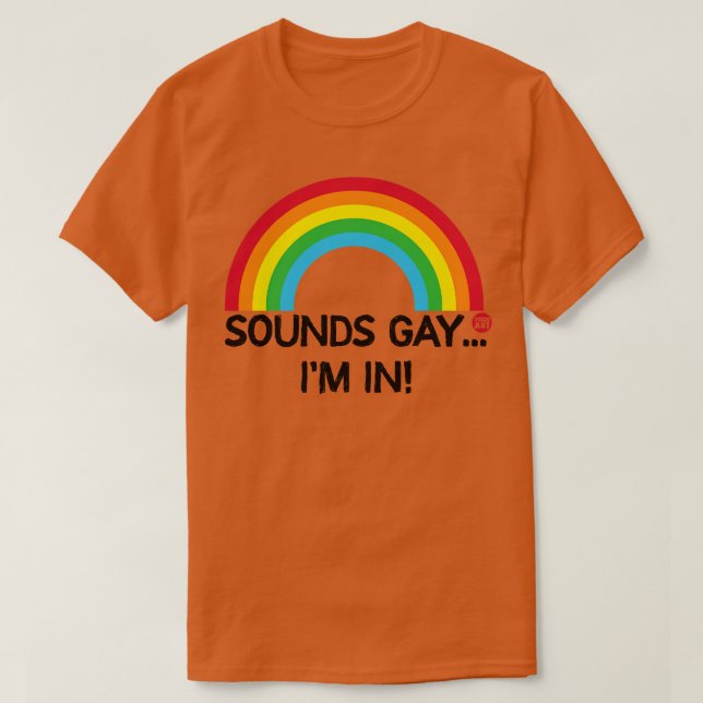 LJUD GAY T SHIRT (Design framsida)