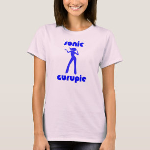 Ljud- Gurupie - blått Tee Shirt