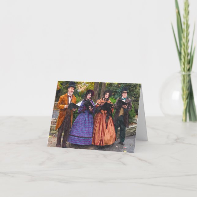 Ljud i Carolers Helgkort (Framsida)
