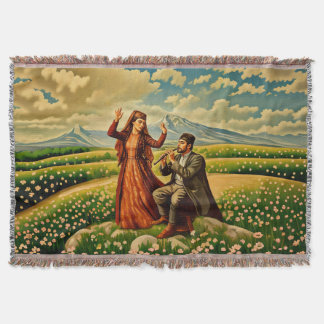Ljud i Duduk Throw Blanket Filt