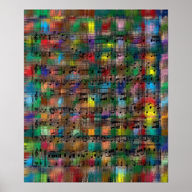 LJUD i FÄRG Poster (Framsidan)