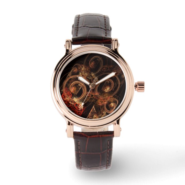 Ljud i Music Abstrakt Art Armbandsur (Framsida)